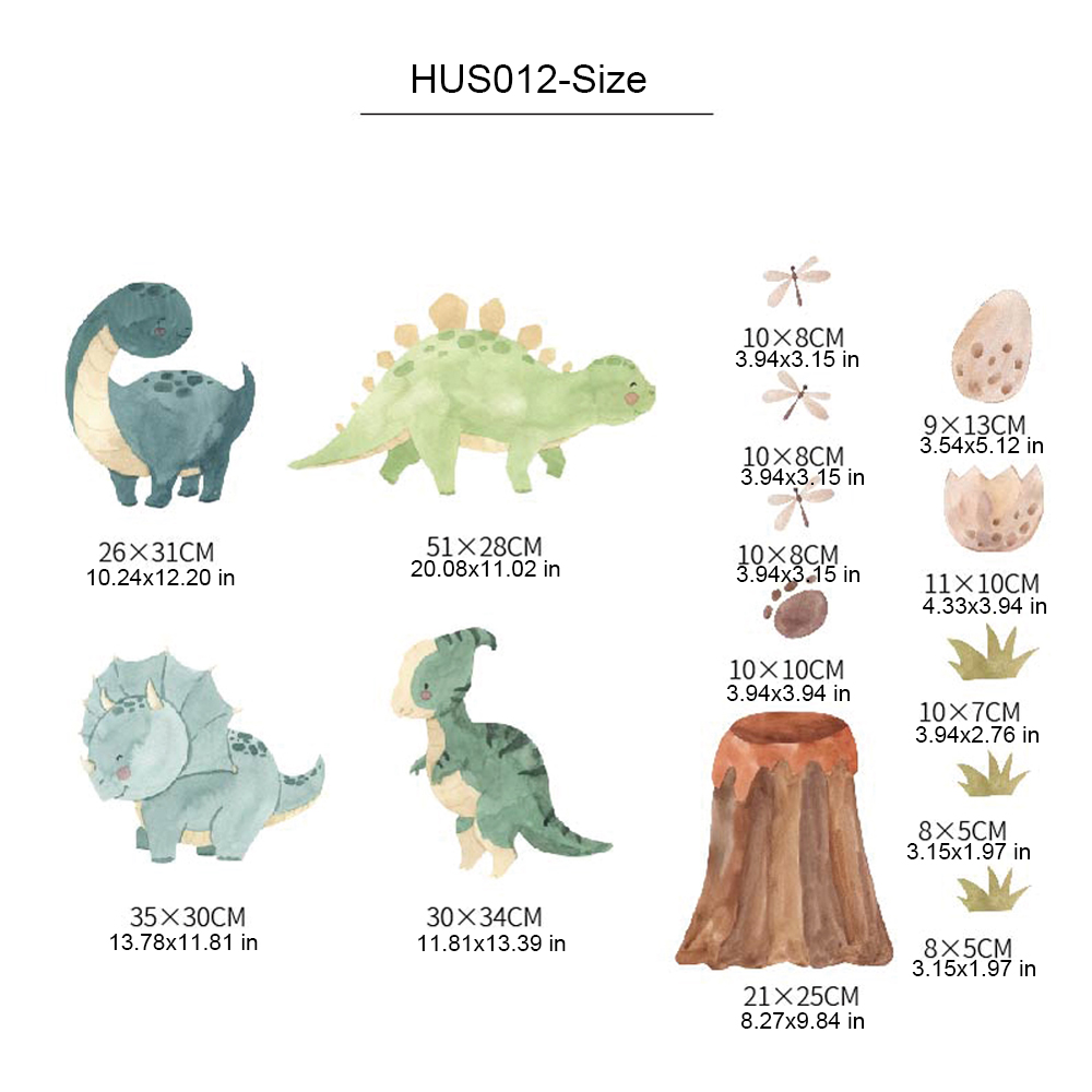 Calcomanías de pared de dinosa - Baby Nursery Accessories reseña y precio