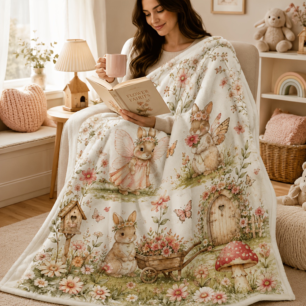Manta decorativa con motivos d - Baby Nursery In Hospital reseña y precio