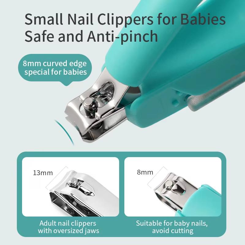 Cortauñas para Bebés con Lupa, - Baby Nursery Kit reseña y precio