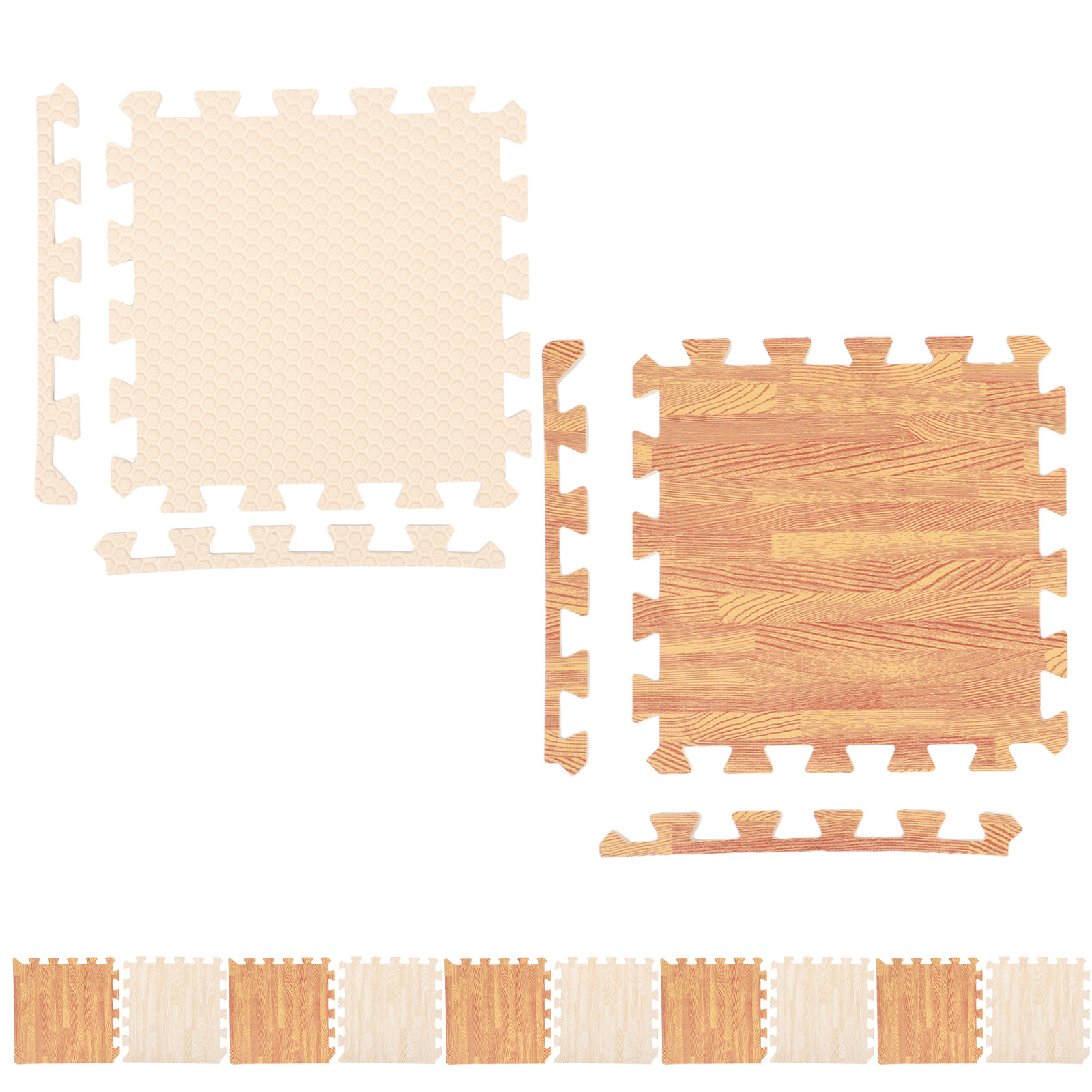 12 piezas de baldosas de suelo - Baby Nursery Mat reseña y precio