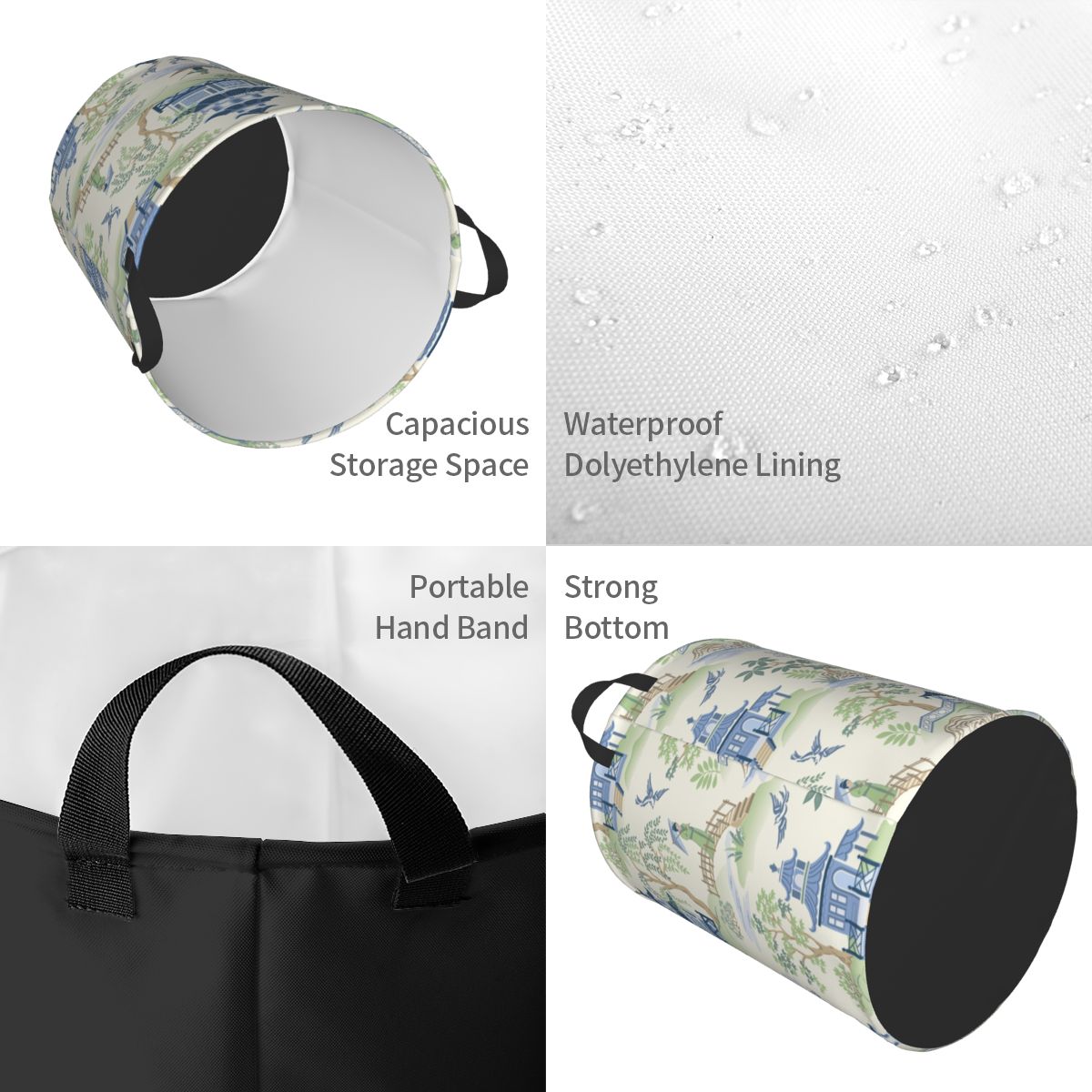 Cesta de almacenamiento de Pag - Laundry Hamper Nursery reseña y precio