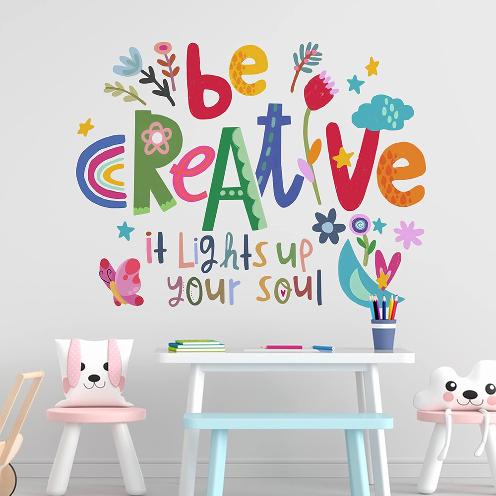 Be Creative-pegatinas de pared - Baby Nursery Design reseña y precio