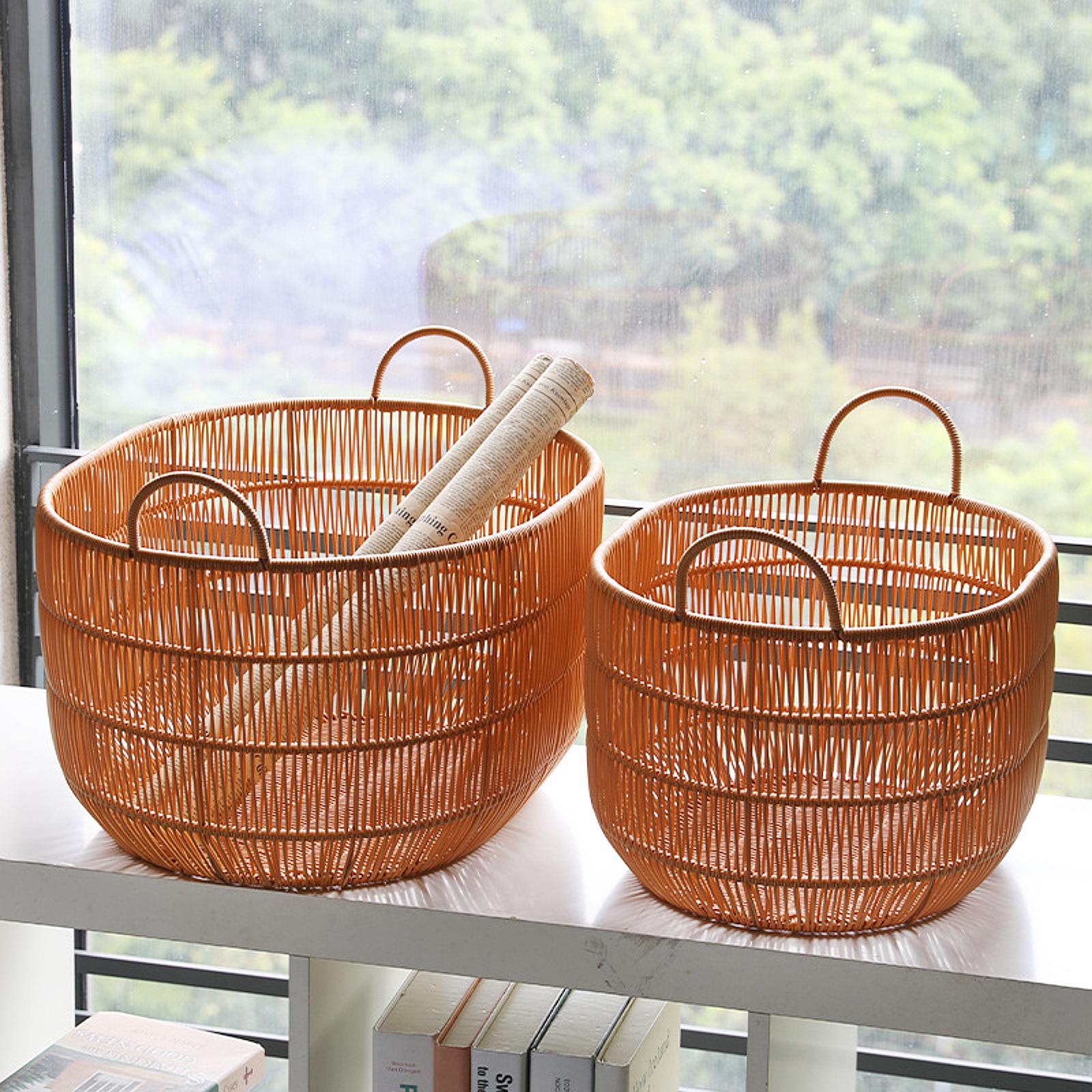 Cesta tejida para ropa, cesto  - Laundry Hamper Nursery reseña y precio