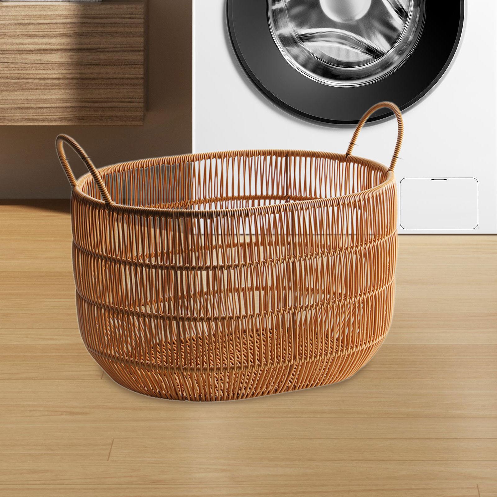 Cesta tejida para ropa, cesto  - Laundry Hamper Nursery reseña y precio