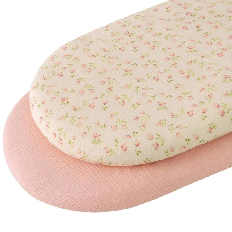 Sábanas de muselina para cuna, - Baby Nursery Hamper reseña y precio
