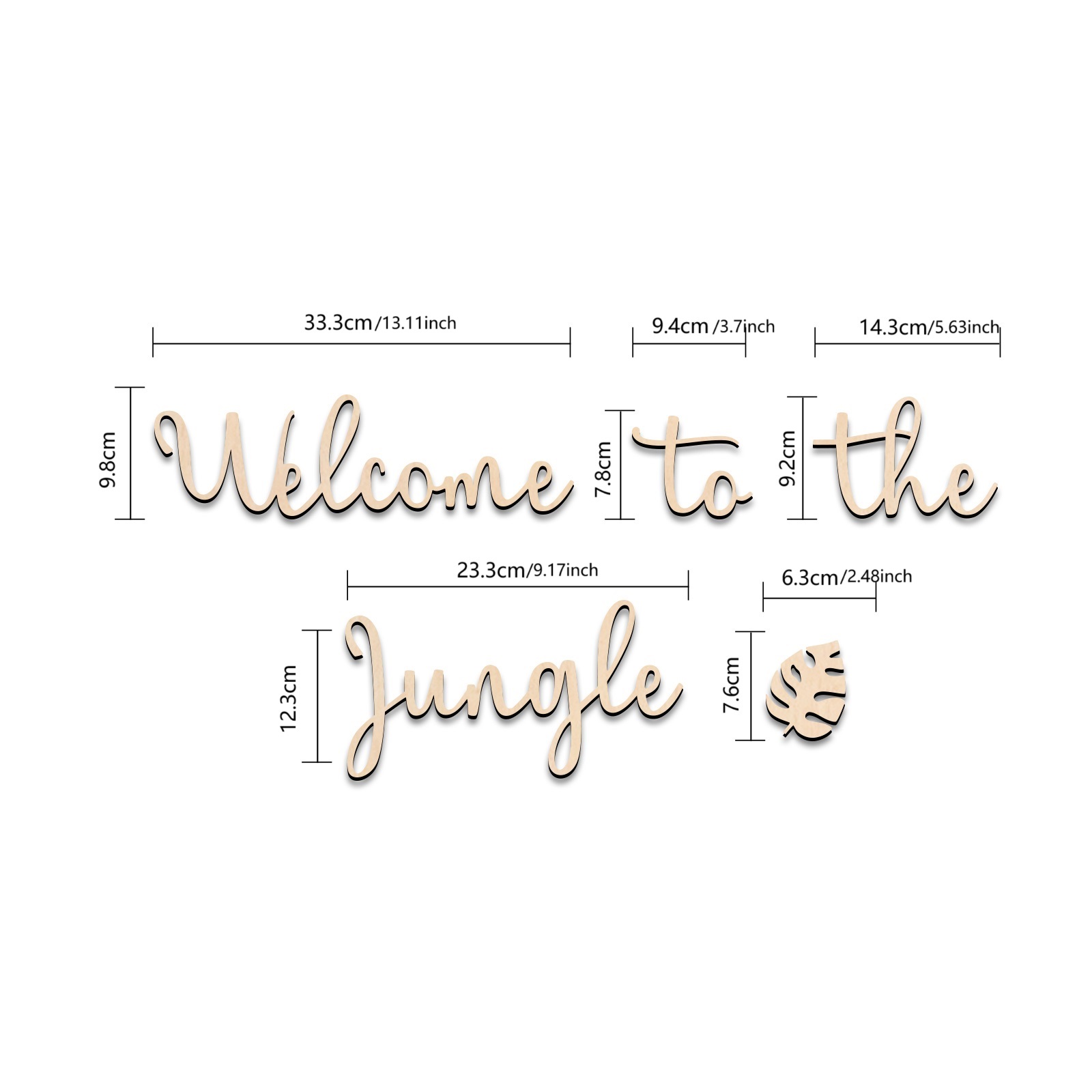 Letrero de madera de bienvenid - Baby Nursery Design reseña y precio