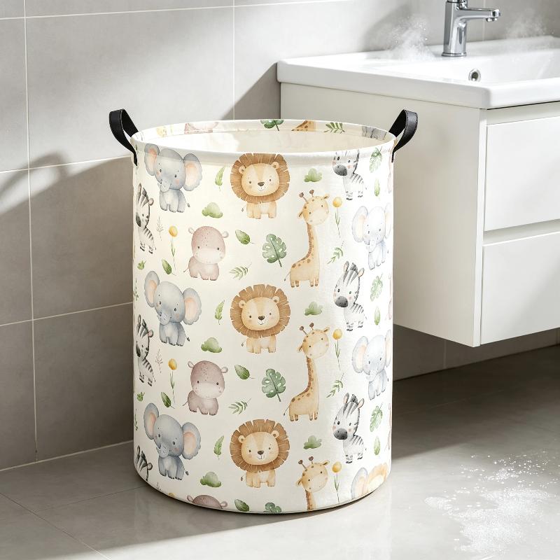 Cesta de Almacenamiento Plegab - Laundry Hamper Nursery reseña y precio