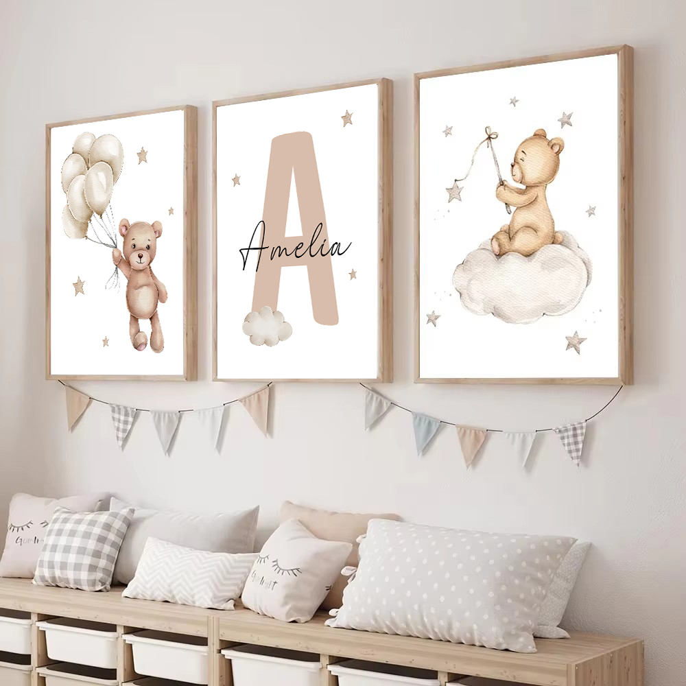 3 unids/set personalizado bebé - Baby Nursery Kit reseña y precio
