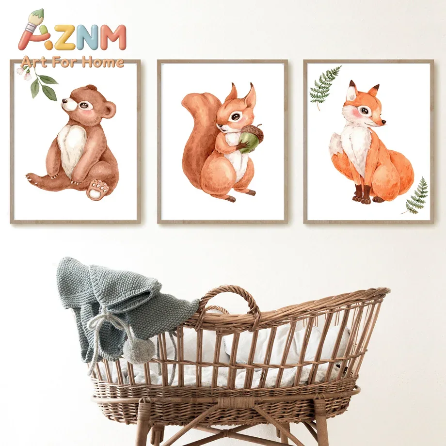 Cuadros de pared con motivos d - Baby Nursery Gender Neutral reseña y precio