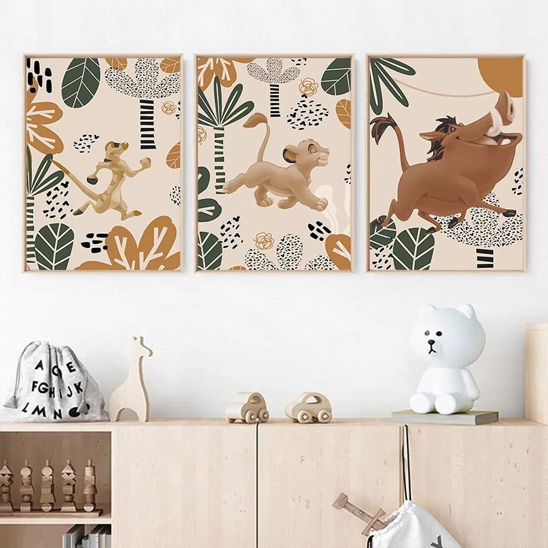 Pósteres e impresiones bohemio - Baby Nursery Animal Prints reseña y precio
