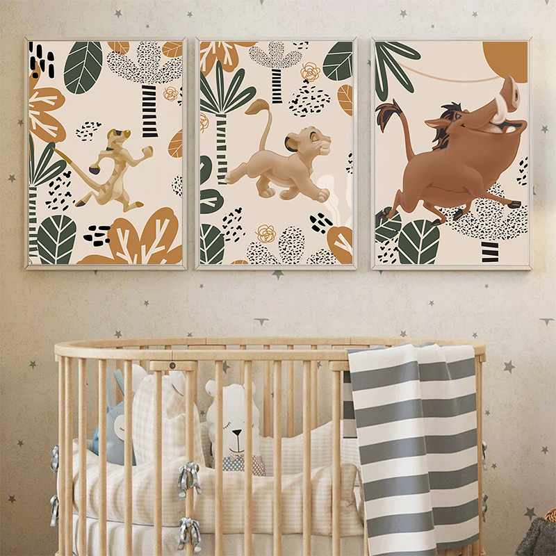 Pósteres e impresiones bohemio - Baby Nursery Animal Prints reseña y precio