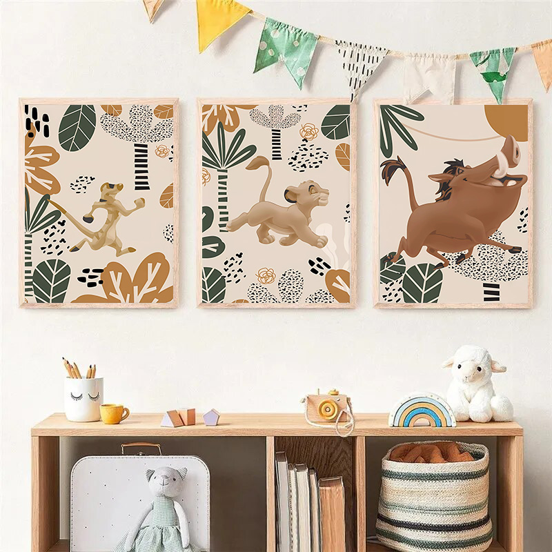 Pósteres e impresiones bohemio - Baby Nursery Animal Prints reseña y precio