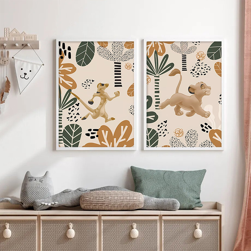 Pósteres e impresiones bohemio - Baby Nursery Animal Prints reseña y precio