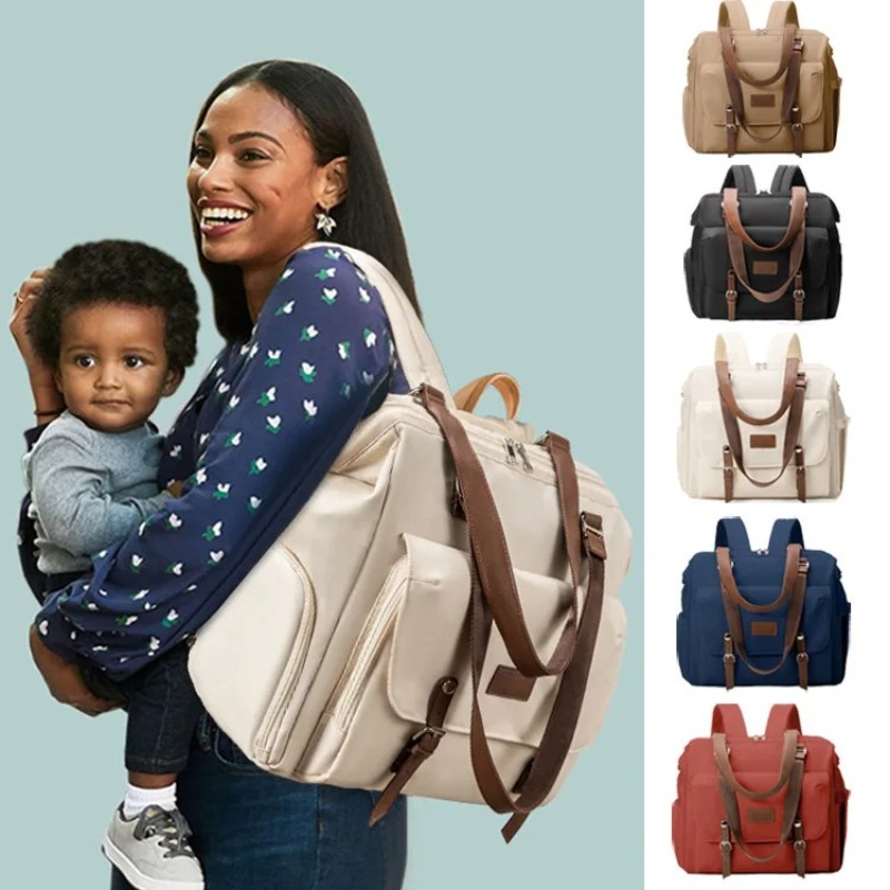 Mochila Pañalera Impermeable p - Baby Nursery Backpack reseña y precio