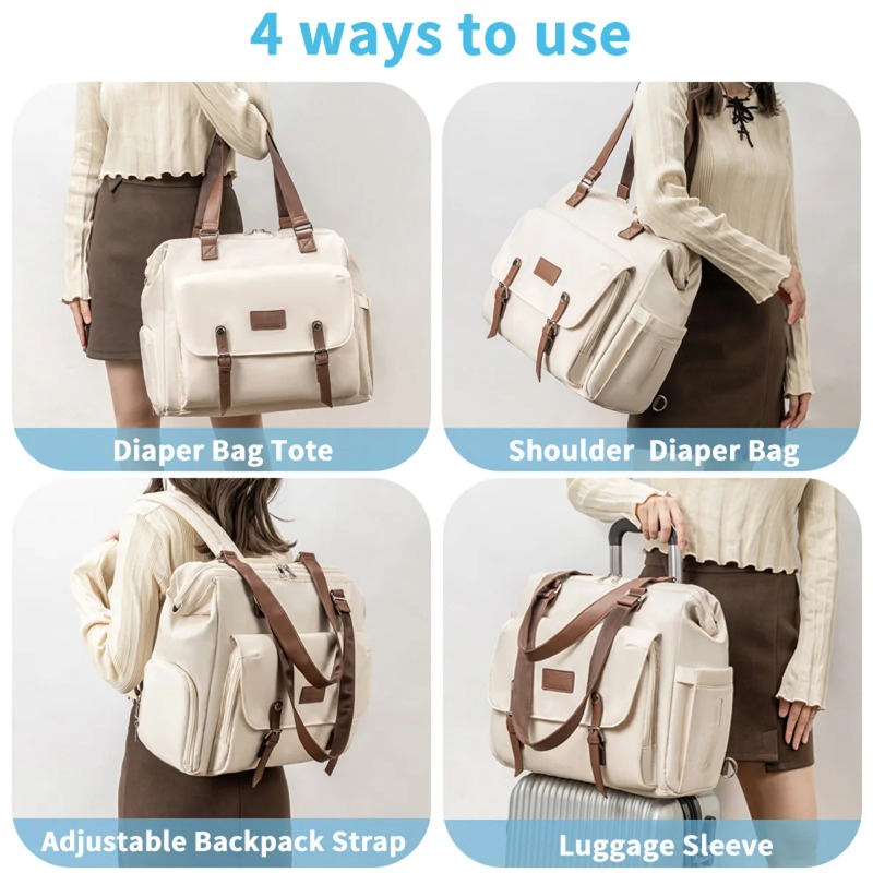 Mochila Pañalera Impermeable p - Baby Nursery Backpack reseña y precio