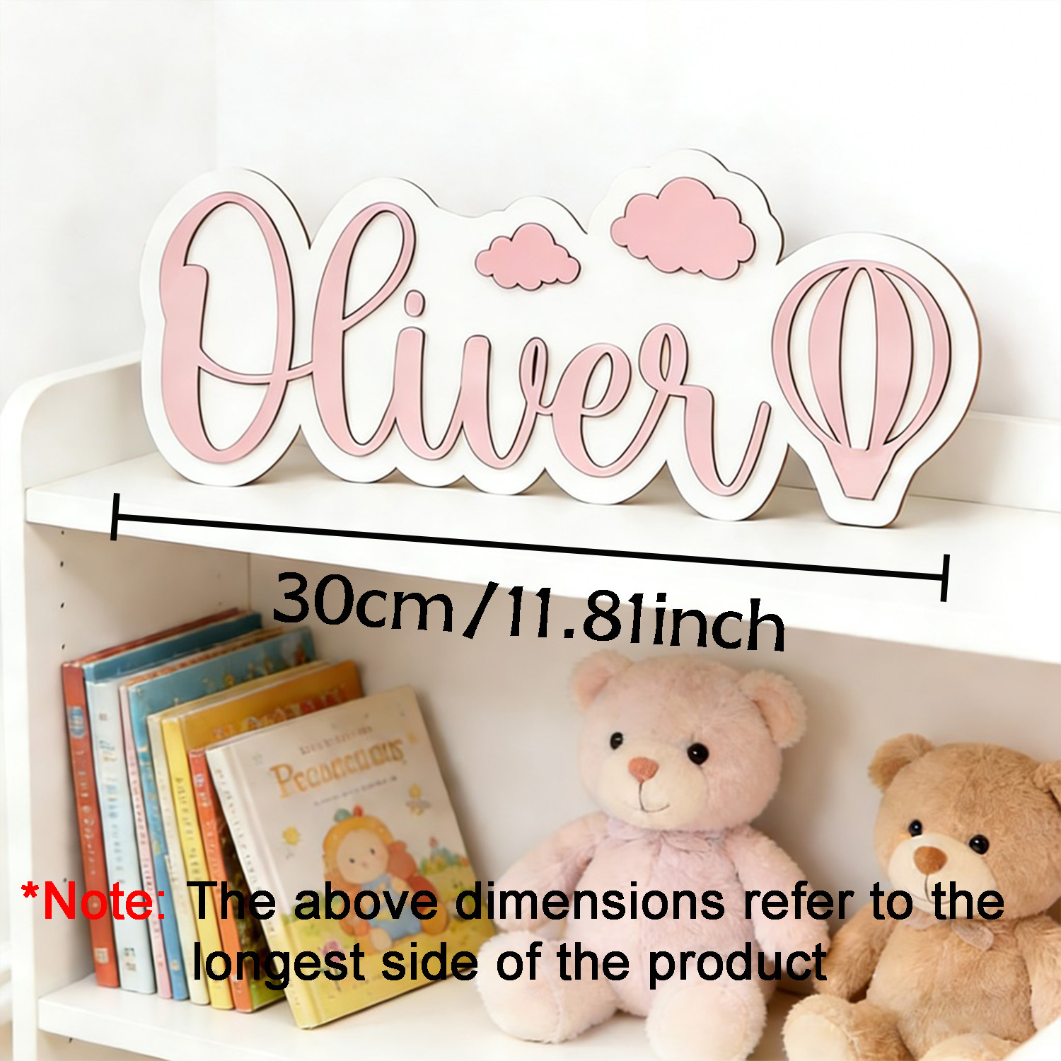 Letrero Personalizado para Hab - Baby Nursery In reseña y precio