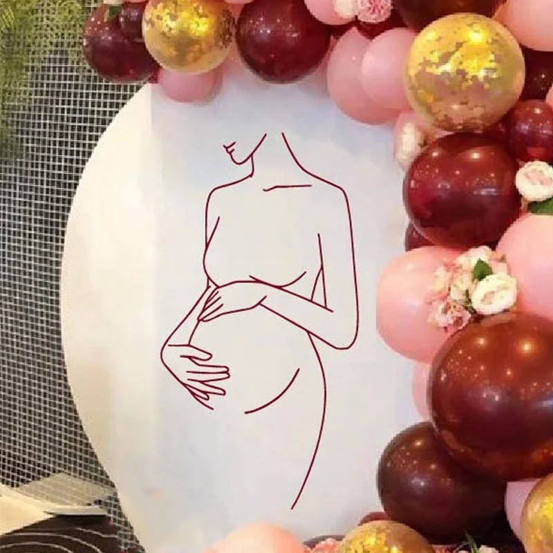 Arte de mujer embarazada, deco - Baby Nursery Gender Neutral reseña y precio