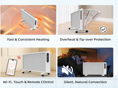 Calentador Eléctrico Radiante  - Baby Nursery In reseña y precio