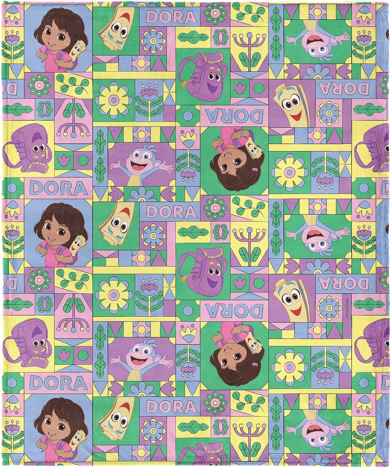 Manta de Dora la Exploradora,  - Baby Nursery In Hospital reseña y precio