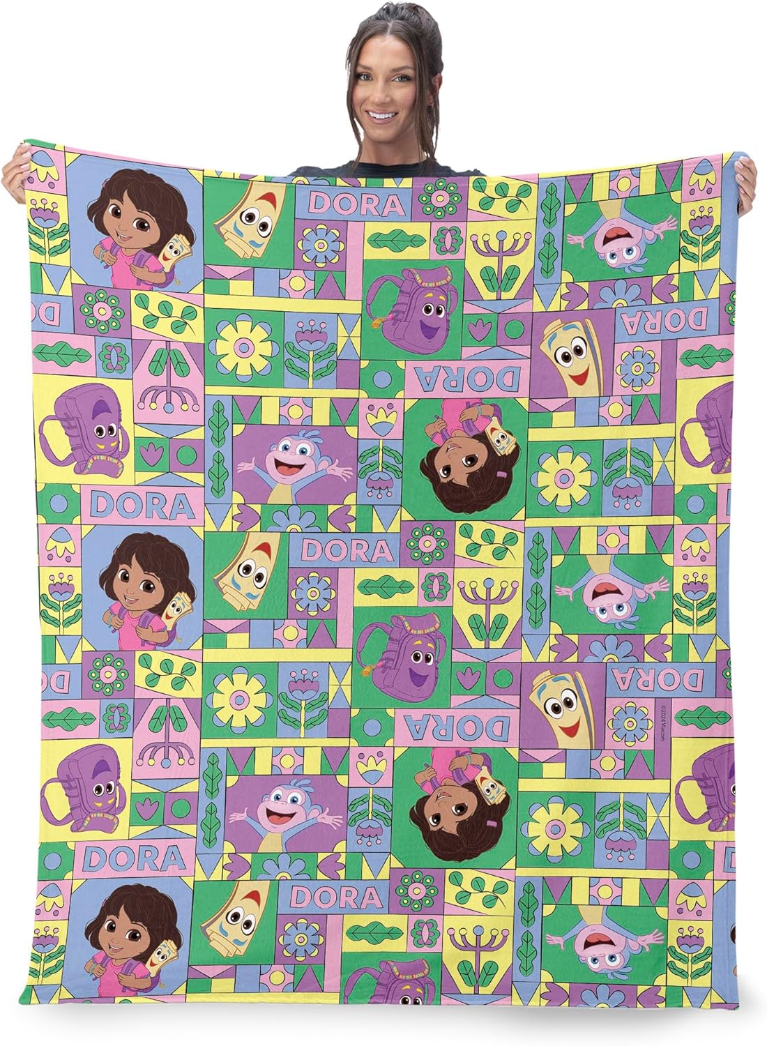 Manta de Dora la Exploradora,  - Baby Nursery In Hospital reseña y precio