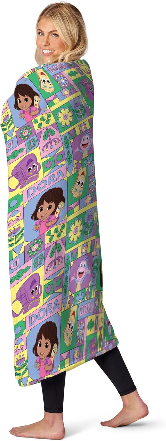 Manta de Dora la Exploradora,  - Baby Nursery In Hospital reseña y precio