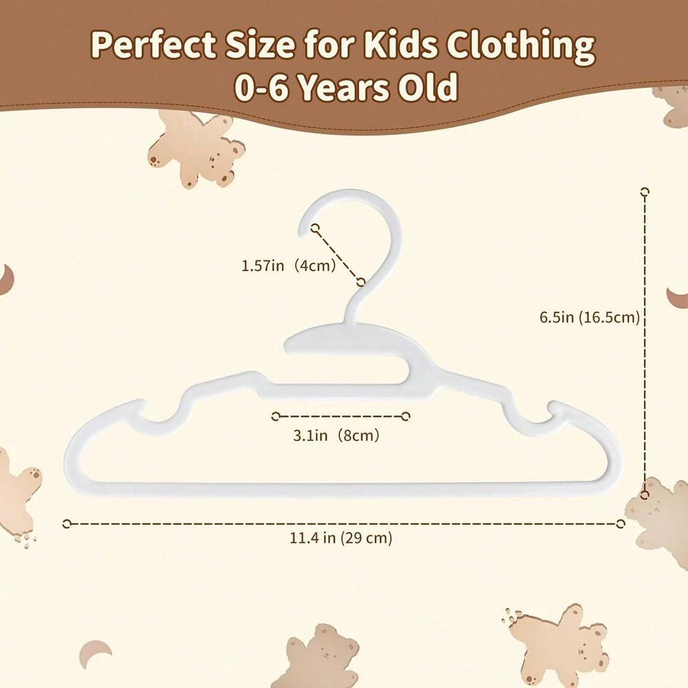 Paquete de 70 100 perchas para - Baby Nursery Closet reseña y precio