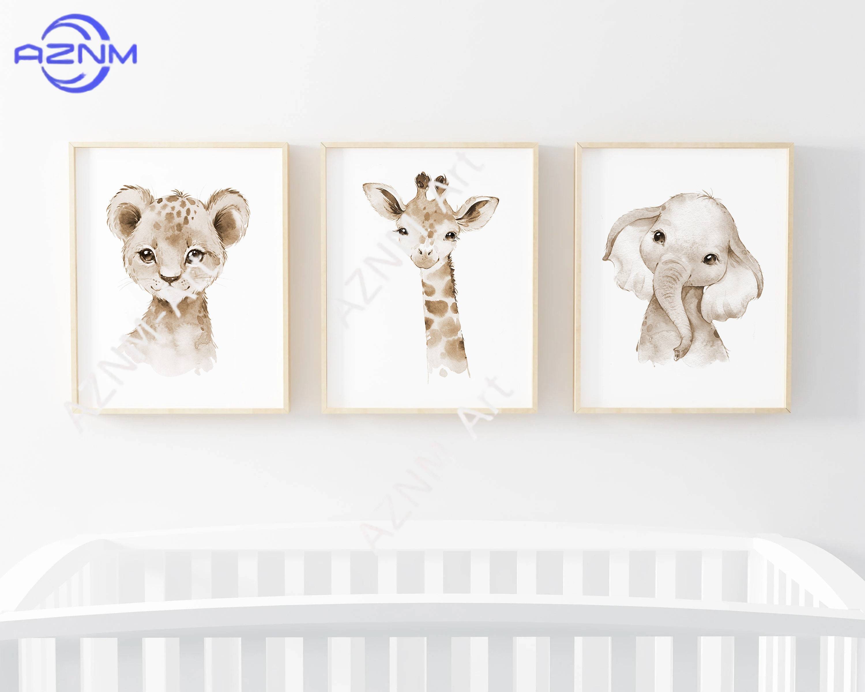 1 pieza/3 piezas de arte de pa - Baby Nursery Gender Neutral reseña y precio