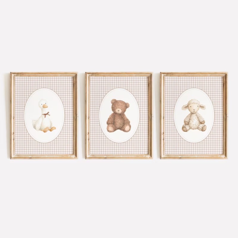 Set de Impresiones para Cuarto - Baby Nursery Gender Neutral reseña y precio