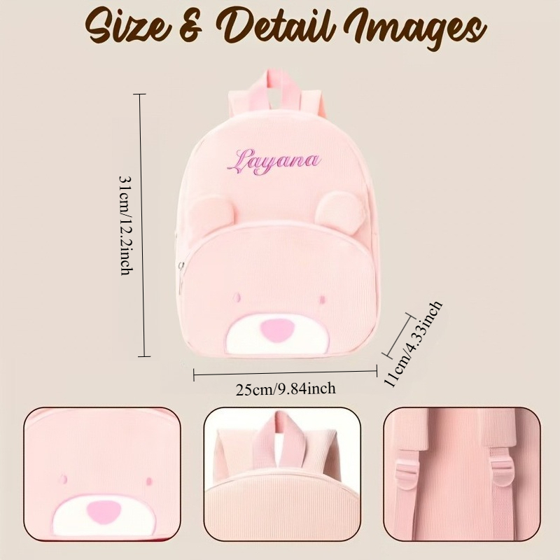 Mochila Infantil Personalizada - Baby Nursery Backpack reseña y precio